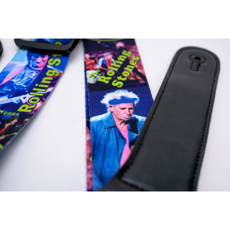 Bosstone GS-303B Rolling Stones Ремень гитарный Rolling Stones