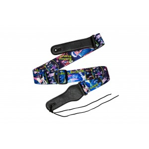 Bosstone GS-303B Rolling Stones Ремень гитарный Rolling Stones