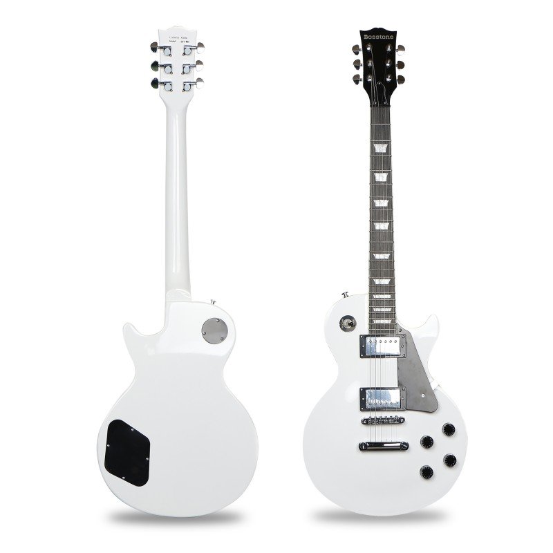 Bosstone LP-6 V.2 WH (2025) Гитара электрическая с чехлом