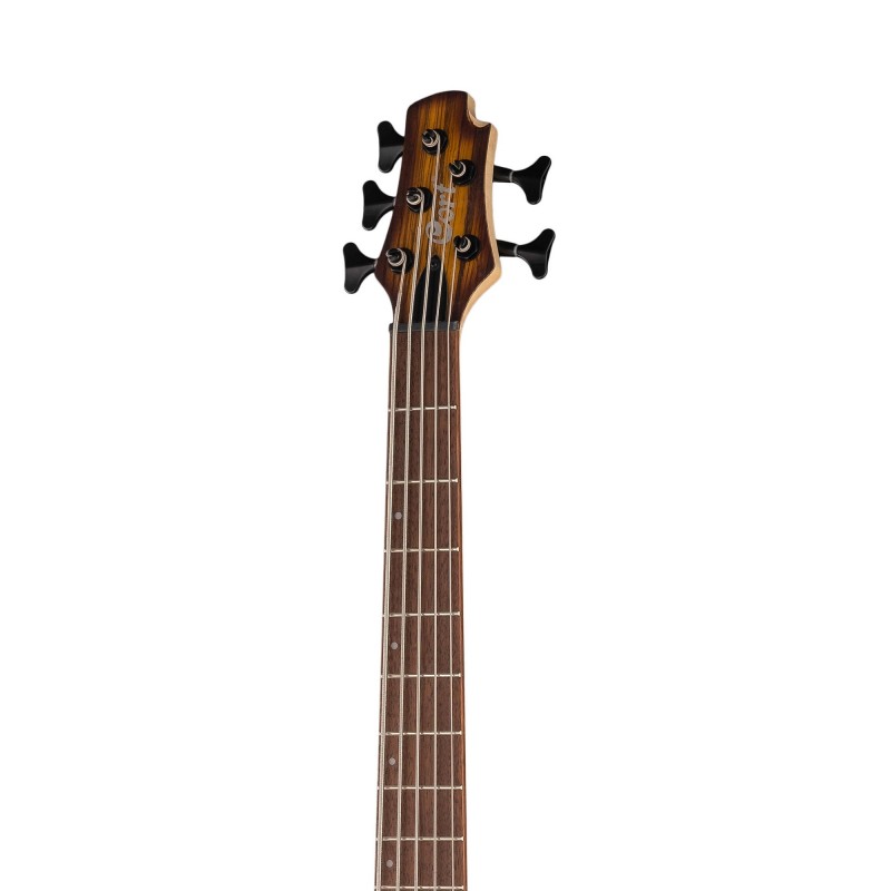 C5-Plus-ZBMH-WBAG-OTAB Artisan Series Бас-гитара 5-струнная, табако санберст, с чехлом, Cort