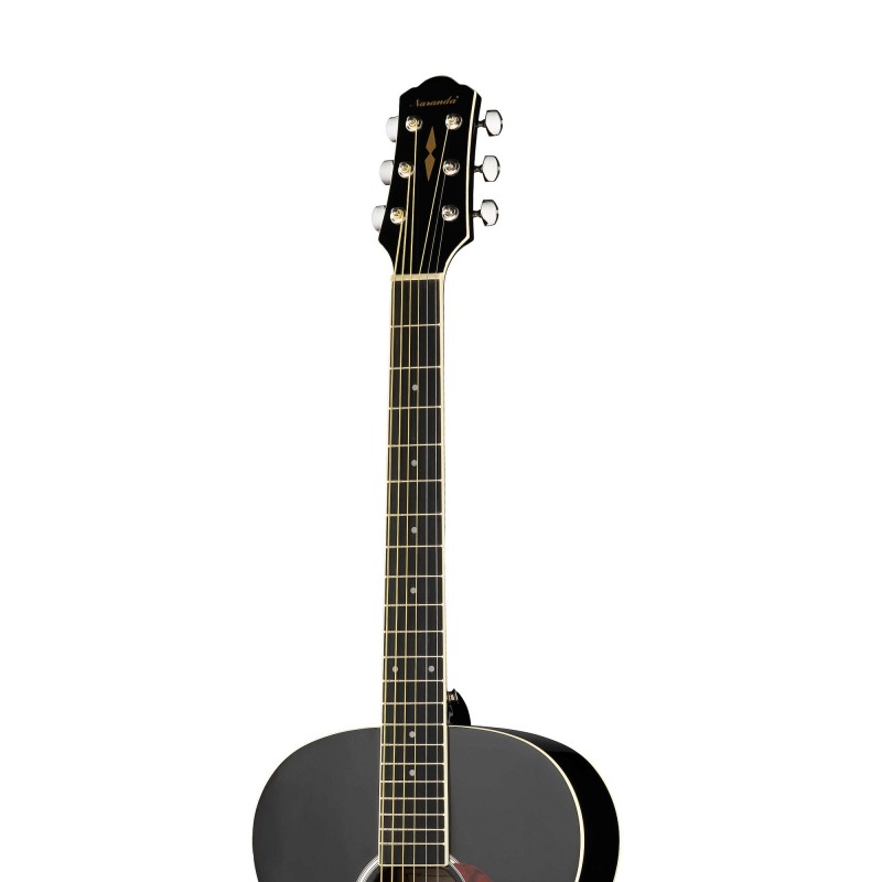 CAG280BK Акустическая гитара, черная, Naranda