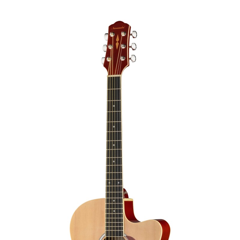 CAG280CNA Акустическая фолк-гитара с вырезом Naranda