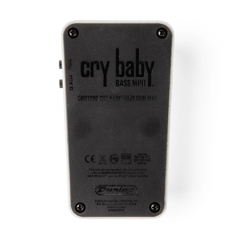 CBM105Q Crybaby Bass Mini Педаль эффектов басовая, Dunlop