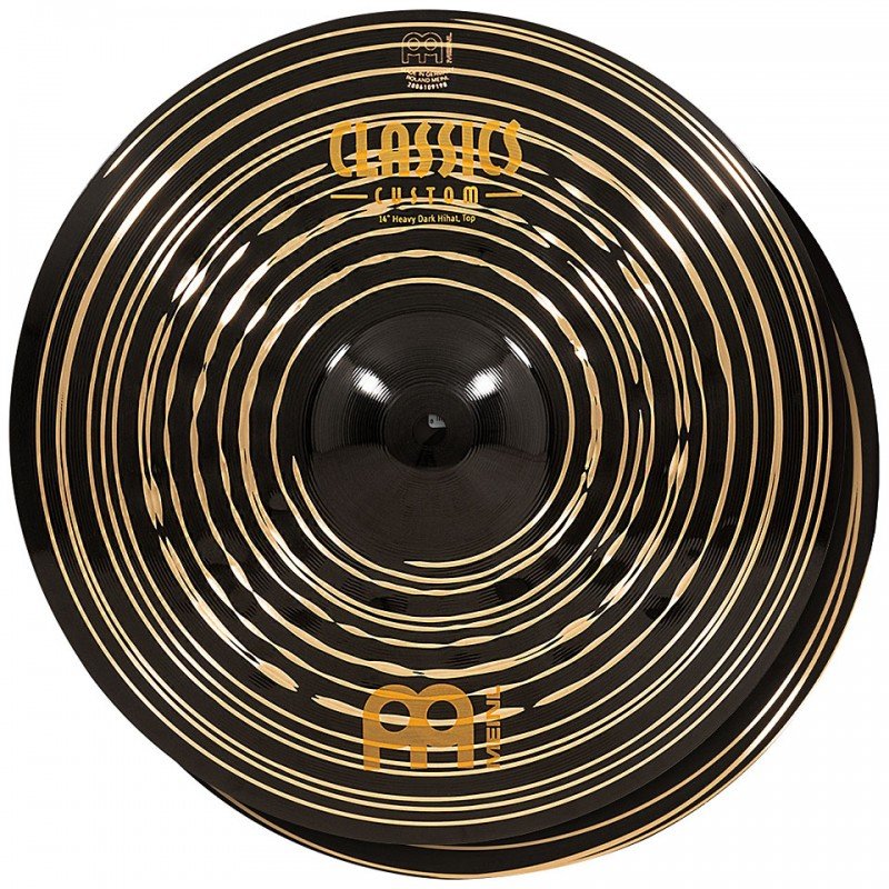 CC14HDAH Classics Custom Dark Heavy Hihat Две тарелки 14", Meinl