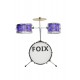 CDF-1096PR Барабанная установка детская, фиолетовая, Foix