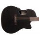 CE-2021-CF Электро-акустическая гитара, чёрная,Smiger