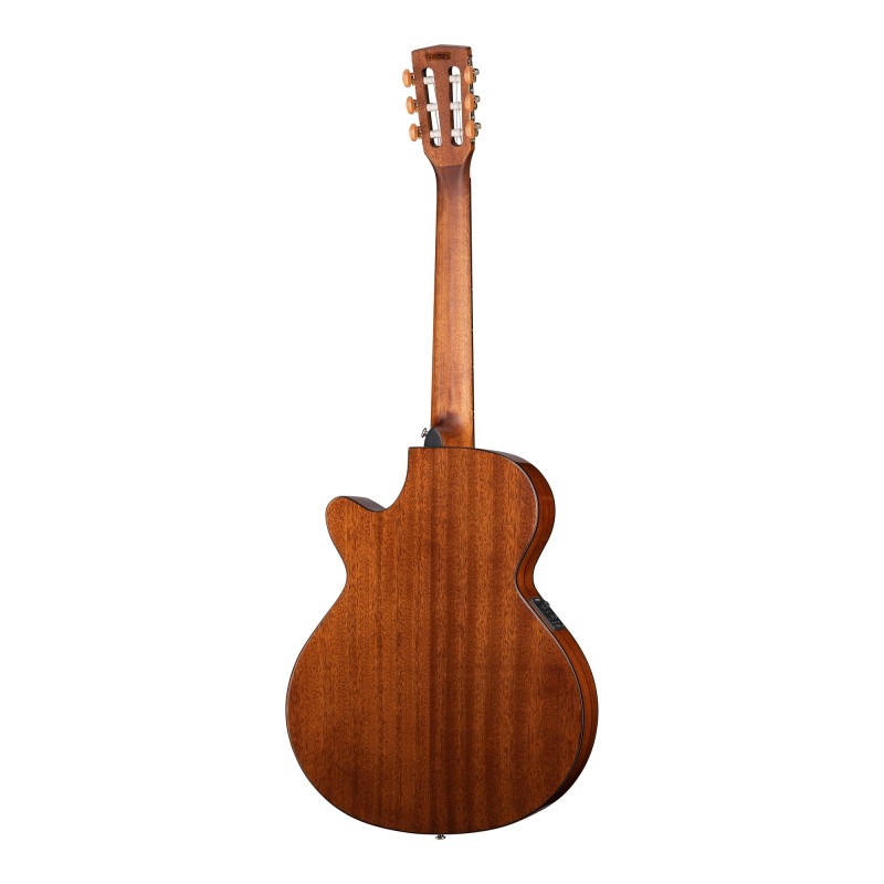 CEC5-NAT-WBAG Классическая гитара, со звукоснимателем, с вырезом, цвет натуральный, чехол, Cort