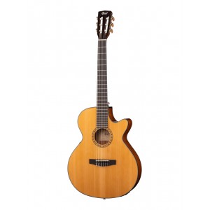 CEC5-NAT Classic Series Классическая гитара, со звукоснимателем, с вырезом, цвет натуральный, Cort