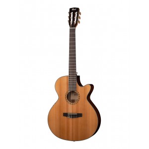 CEC7-NAT Классическая гитара со звукоснимателем, с вырезом, цвет натуральный, Cort