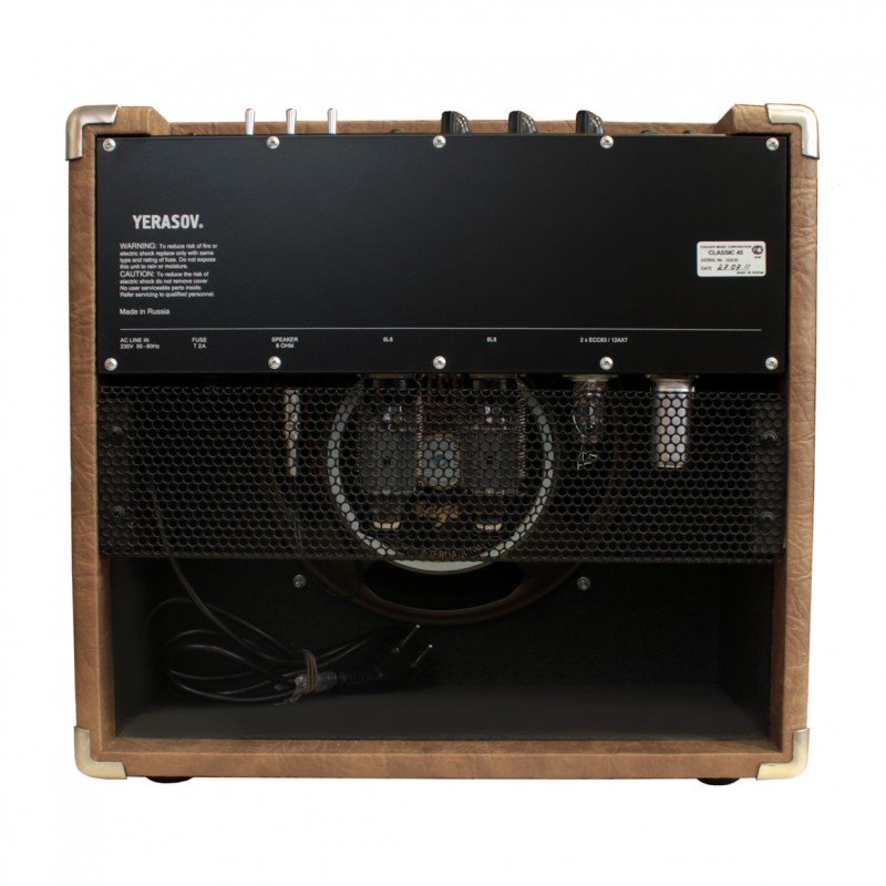 CLASSIC-45R Комбоусилитель гитарный ламповый, 45Вт, коричневый, Yerasov
