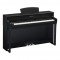 CLP-735B Clavinova Цифровое пианино, со стойкой, педалью и банкеткой, черное, Yamaha