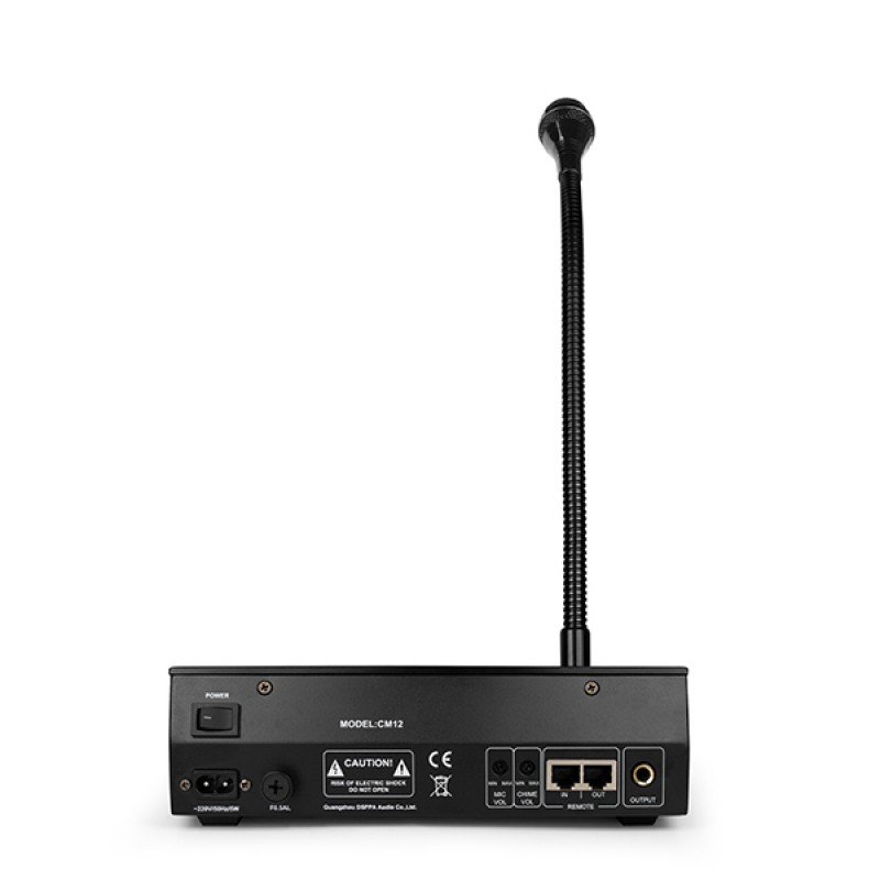 CM12 Пейджинговый микрофон, DSPPA