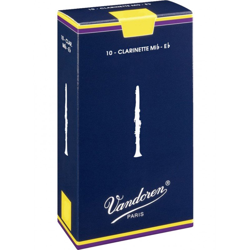 CR1125 Трости для кларнета Eb Традиционные №2,5 (10шт) Vandoren CR1125 Трости для кларнета Eb Традиционные №2,5 (10шт) Vandoren