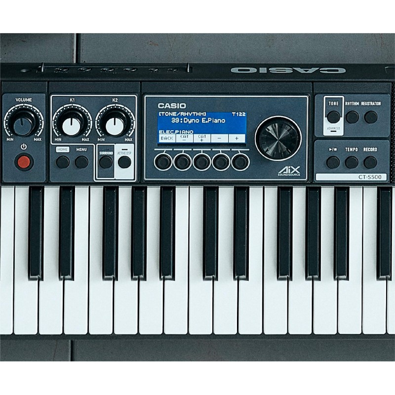 CT-S500 Синтезатор 61 клавиша, черный, Casio
