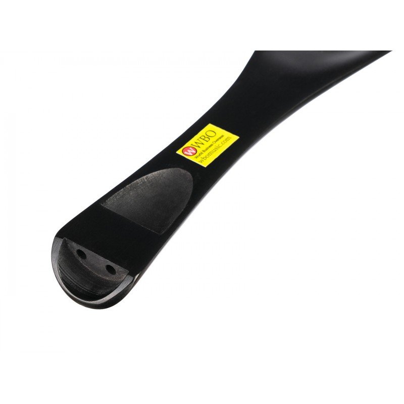 CT01E-2/4 Струнодержатель для виолончели, круглая модель, черное дерево, WBO