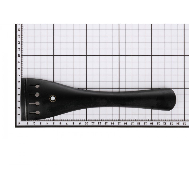 CT04E-4/4 Струнодержатель для виолончели, круглая модель, черное дерево, WBO