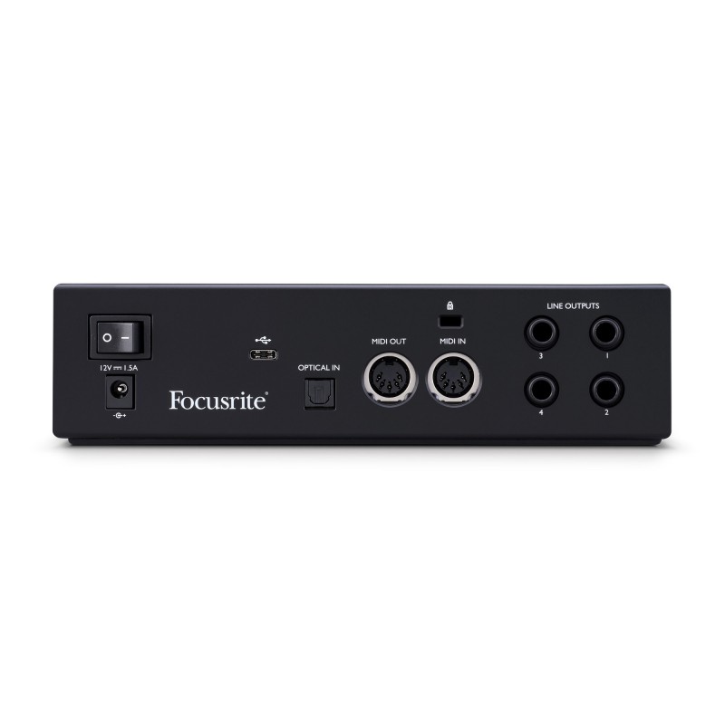 Clarett+2Pre Аудио интерфейс USB, 2 входа-4 выхода, Focusrite