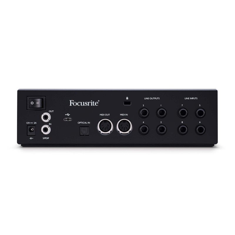 Clarett+4Pre Аудио интерфейс USB, 8 входов-4 выхода, Focusrite