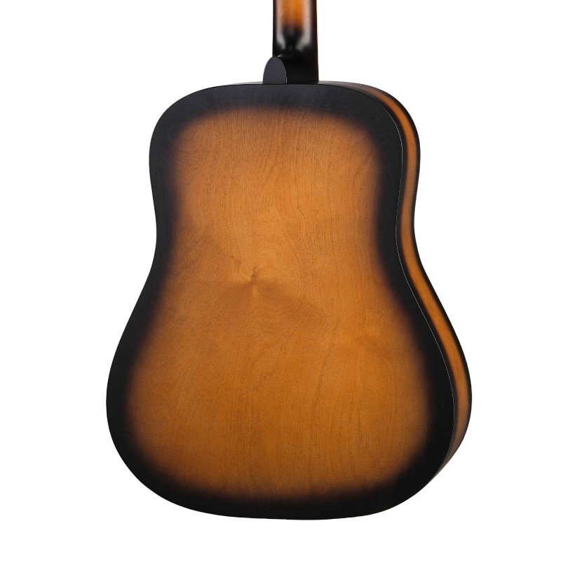 D-Sunburst-43 Гитара акустическая, санберст, Кунгурская Акустика