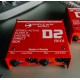 D2mini D.I. Box Дибокс, преобразователь сигнала для гитары, активный, стерео, Simpleway Audio