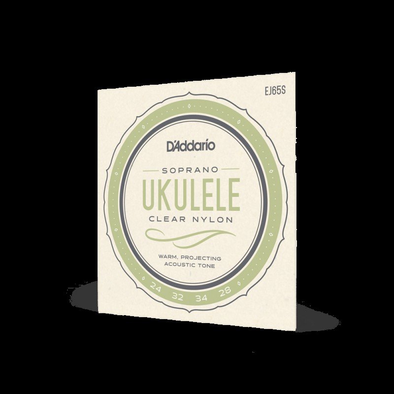 D'Addario EJ65S Набор 4 струны для укулеле сопрано D'Addario EJ65S Набор 4 струны для укулеле сопрано