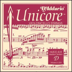 D'Addario HU510 Набор 4 струн для виолончели D'Addario HU510 Набор 4 струн для виолончели