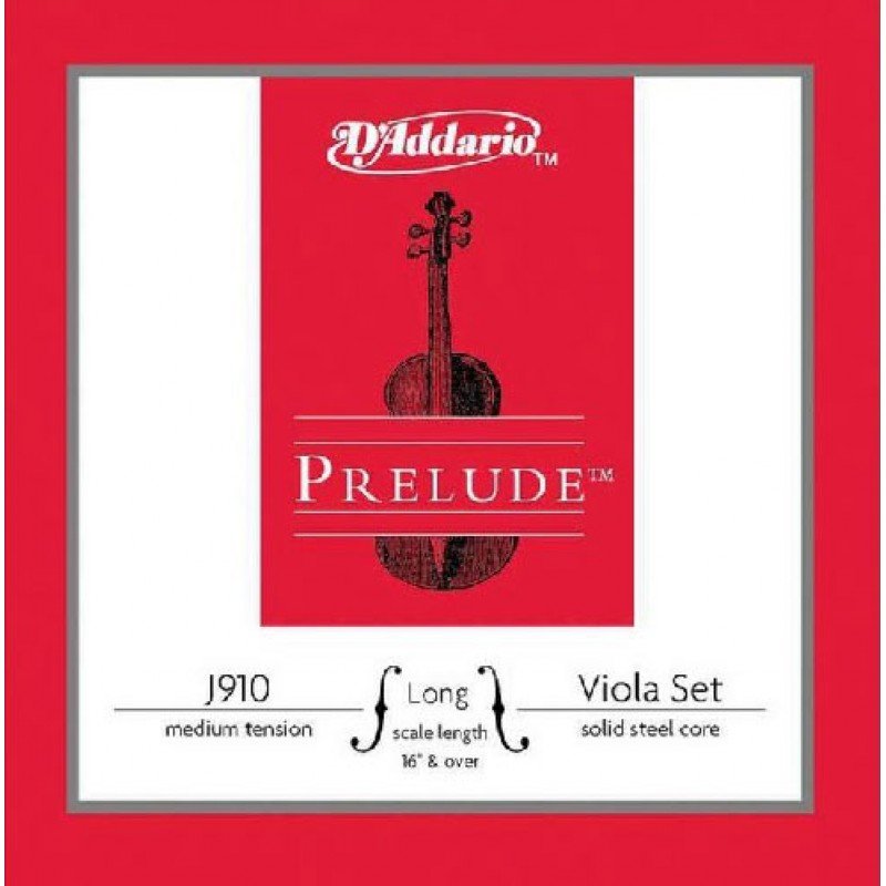D'Addario J910 Набор 4 струн для альта металл D'Addario J910 Набор 4 струн для альта металл