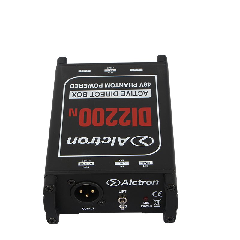 DI2200N D.I. Box Преобразователь акустического сигнала, активный, Alctron DI2200N D.I. Box Преобразователь акустического сигнала, активный, Alctron