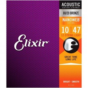 ELIXIR 11152 - Струны для 12 струнной акустической гитары Эликсир ELIXIR 11152 - Струны для 12 струнной акустической гитары Эликсир