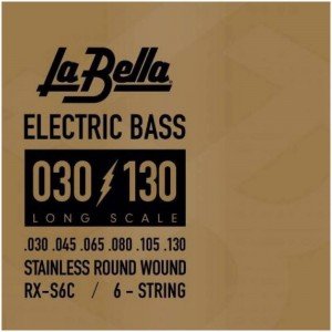 LA BELLA RX S6C - Струны для бас-гитары Ла Белла LA BELLA RX S6C - Струны для бас-гитары Ла Белла