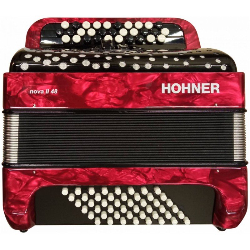 HOHNER Nova II 48 red - Баян ученический Хонер