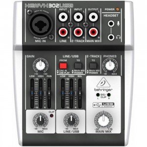 BEHRINGER XENYX 302USB - Микшерный пульт Беринджер BEHRINGER XENYX 302USB - Микшерный пульт Беринджер