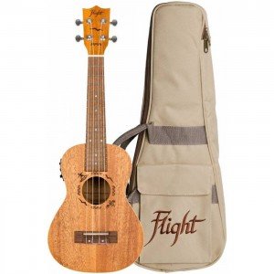 FLIGHT DUC323 EQ MAH - Укулеле концерт Флайт FLIGHT DUC323 EQ MAH - Укулеле концерт Флайт