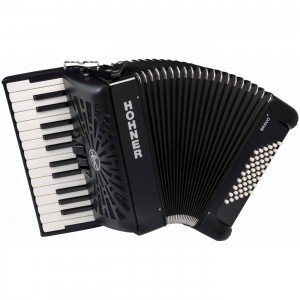 HOHNER Bravo II 48 black - Аккордеон 1/2 Хонер HOHNER Bravo II 48 black - Аккордеон 1/2 Хонер