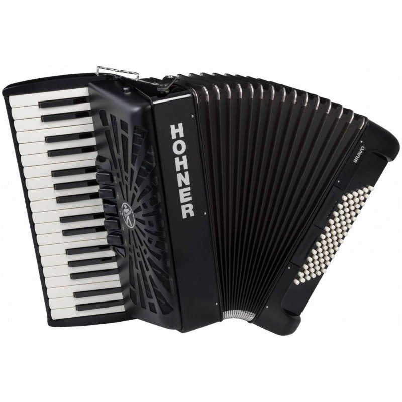 HOHNER Bravo III 72 black - Аккордеон 3/4 Хонер