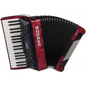 HOHNER Bravo III 72 red - Аккордеон 3/4 Хонер HOHNER Bravo III 72 red - Аккордеон 3/4 Хонер