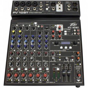 PEAVEY PV-10 BT - Микшерный пульт Пивей PEAVEY PV-10 BT - Микшерный пульт Пивей