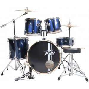 PEAVEY PV 5PC Drum Set Blue - Ударная установка акустическая Пивей PEAVEY PV 5PC Drum Set Blue - Ударная установка акустическая Пивей