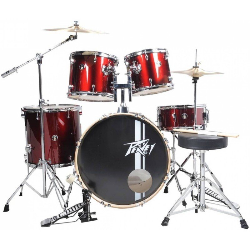 PEAVEY PV 5PC Drum Set Wine Red - Ударная установка акустическая Пивей