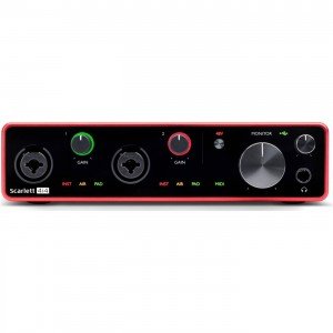 FOCUSRITE Scarlett 4i4 3rd Gen - Аудиоинтерфейс Фокусрайт