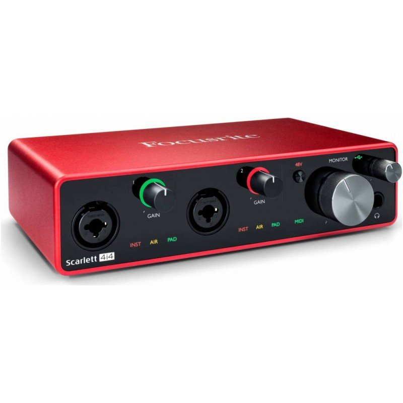 FOCUSRITE Scarlett 4i4 3rd Gen - Аудиоинтерфейс Фокусрайт