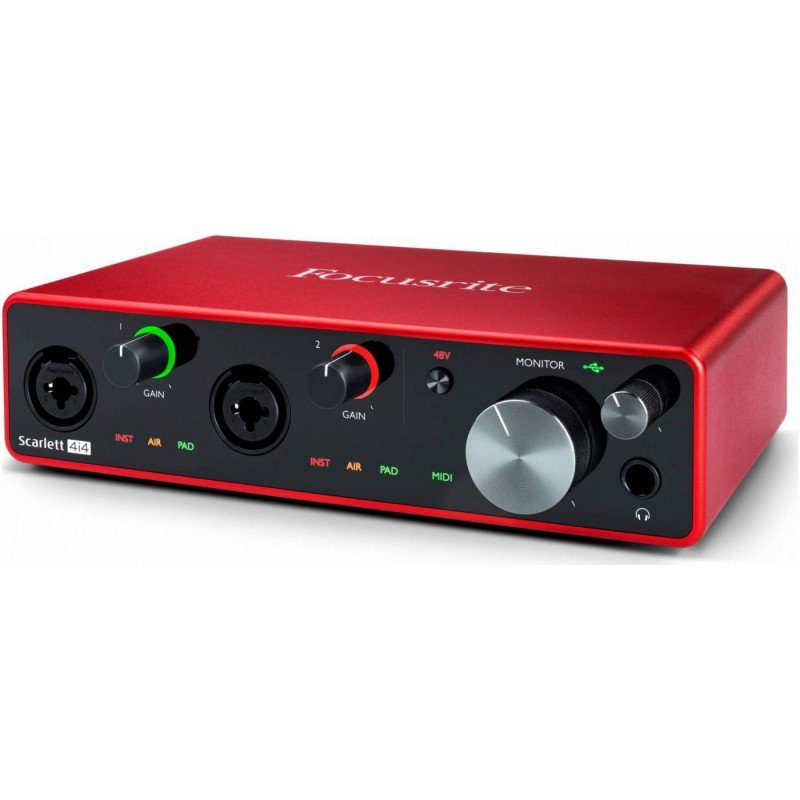 FOCUSRITE Scarlett 4i4 3rd Gen - Аудиоинтерфейс Фокусрайт