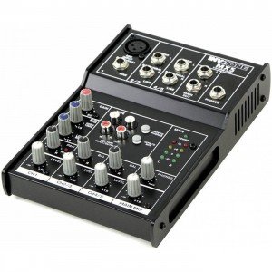 INVOTONE MX5 - микшерный пульт, 1 микрофонный вход,,XLR и балансный Jack,2... Инвотон INVOTONE MX5 - микшерный пульт, 1 микрофонный вход,,XLR и балансный Jack,2... Инвотон