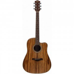 FLIGHT D-155C TEAK NA - Гитара акустическая шестиструнная Флайт FLIGHT D-155C TEAK NA - Гитара акустическая шестиструнная Флайт
