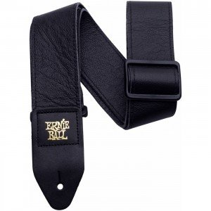 ERNIE BALL 4134 Leather Black - Ремень для гитары Эрни Болл ERNIE BALL 4134 Leather Black - Ремень для гитары Эрни Болл