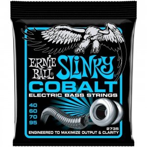 ERNIE BALL 2735 Slinky Cobalt Extra 40-95 - Струны для бас-гитары Эрни Болл ERNIE BALL 2735 Slinky Cobalt Extra 40-95 - Струны для бас-гитары Эрни Болл