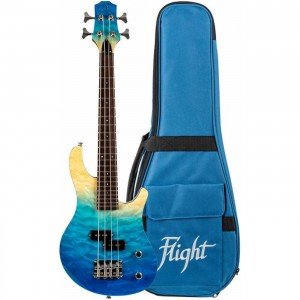 FLIGHT Mini Bass TBL - Бас-гитара уменьшенная Флайт FLIGHT Mini Bass TBL - Бас-гитара уменьшенная Флайт