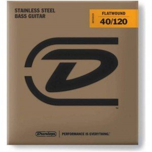 DUNLOP BASS FLATWND LG SCALE 40/120-5/SET DBFS40120 - Струны Данлоп DUNLOP BASS FLATWND LG SCALE 40/120-5/SET DBFS40120 - Струны Данлоп