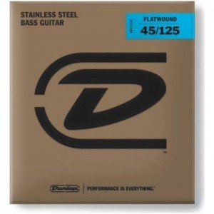 DUNLOP BASS FLATWND LG SCALE 45/125-5/SET DBFS45125 - Струны Данлоп DUNLOP BASS FLATWND LG SCALE 45/125-5/SET DBFS45125 - Струны Данлоп