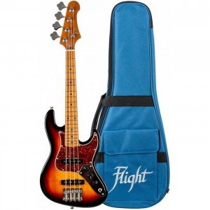 FLIGHT Mini JB SB - Бас-гитара уменьшенная Флайт FLIGHT Mini JB SB - Бас-гитара уменьшенная Флайт